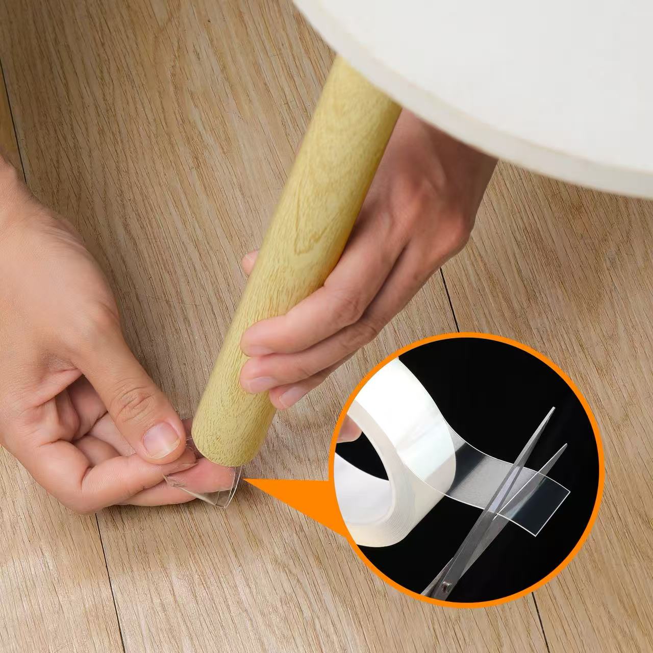 Premium Traceless Reusable Nano Tape – Heavy-Duty Acrylic Double-Sided, Multi-Purpose Adhesive