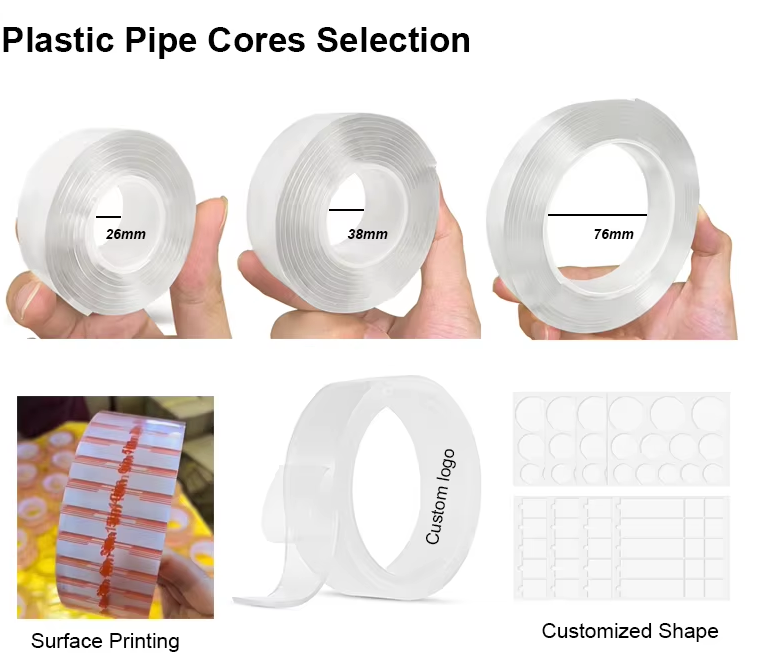 Premium Traceless Reusable Nano Tape – Heavy-Duty Acrylic Double-Sided, Multi-Purpose Adhesive